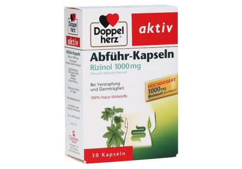 Doppelherz Abführ-Kapseln Rizinol 1000mg – PZN 01534672 (PZN 01534672)