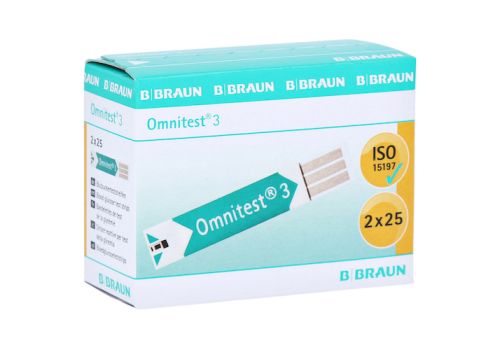 OMNITEST 3 Blutzucker Sensoren Teststreifen – PZN 06117909 (PZN 06117909)