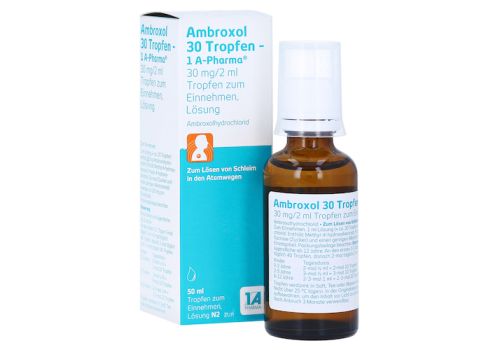Ambroxol 30 Tropfen-1A Pharma – PZN 03202000 (PZN 03202000)