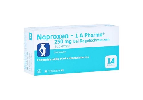 Naproxen-1A Pharma 250mg bei Regelschmerzen – PZN 09245022 (PZN 09245022)