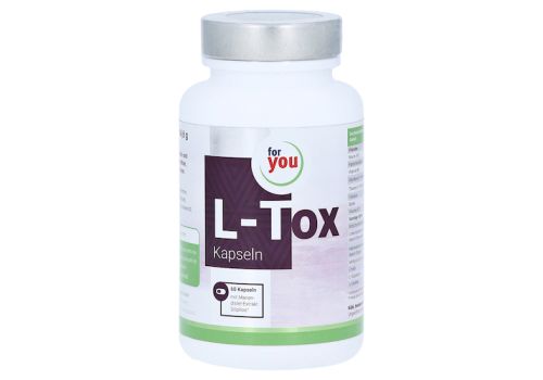 FOR YOU L-Tox Leber Detox Kapseln – PZN 15323766 (PZN 15323766)