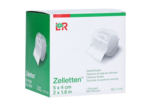 Zelletten Tupfer 4x5 cm unsteril Rolle – PZN 02292805 (PZN 02292805)