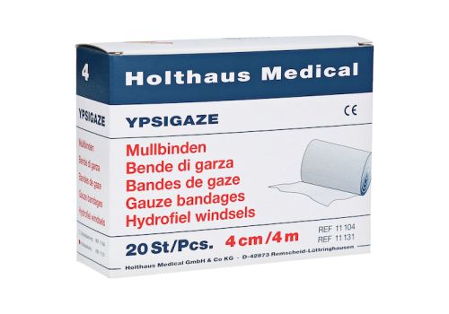 YPSIGAZE Mullbinde 4 cmx4 m – PZN 03943363 (PZN 03943363)