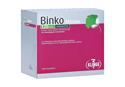 Binko Memo 120mg – PZN 16168902 (PZN 16168902)