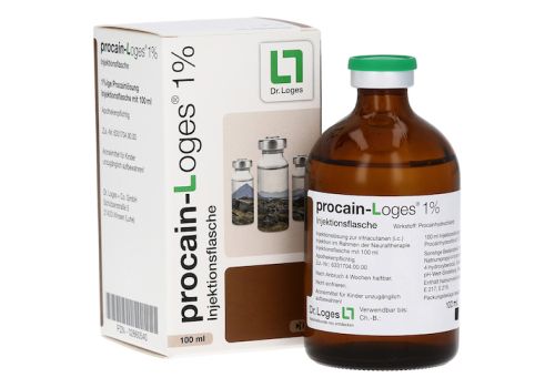 PROCAIN-Loges 1% Injektionsflasche – PZN 02860540 (PZN 02860540)