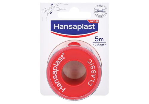 Hansaplast Fixierpflaster Classic 5mx2,5cm – PZN 04778073 (PZN 04778073)