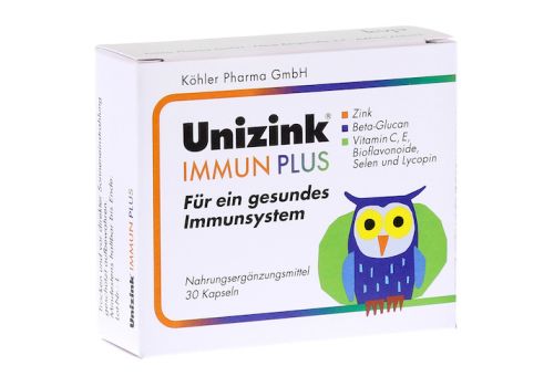 UNIZINK Immun Plus Kapseln – PZN 05489313 (PZN 05489313)