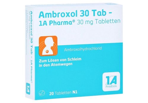 Ambroxol 30 Tab-1A Pharma – PZN 03201609 (PZN 03201609)