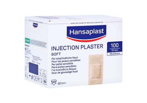 HANSAPLAST Soft Injektionspflaster Strips 19x40 mm – PZN 00757967 (PZN 00757967)