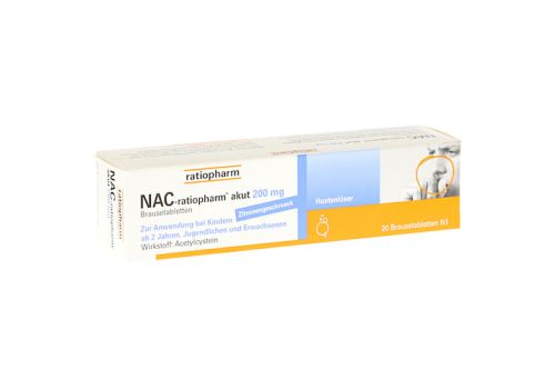 NAC-ratiopharm akut 200mg Hustenlöser – PZN 06322986 (PZN 06322986)