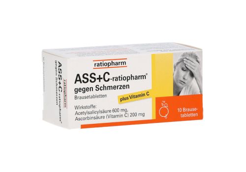 ASS+C-ratiopharm gegen Schmerzen – PZN 03429991 (PZN 03429991)