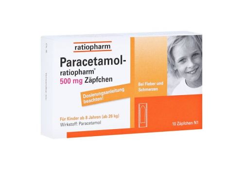 Paracetamol-ratiopharm 500mg – PZN 03953605 (PZN 03953605)