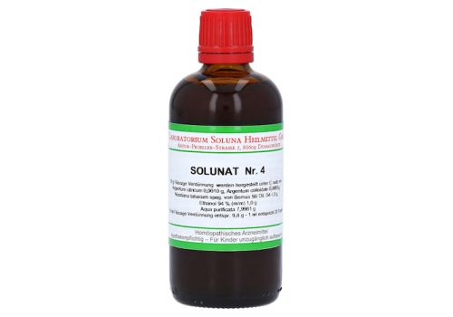 SOLUNAT Nr. 4 Tropfen – PZN 02938555 (PZN 02938555)