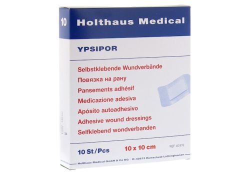 Wundverband Ypsipor Steril 10x10 cm – PZN 06337025 (PZN 06337025)