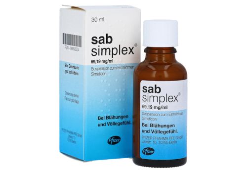 Sab simplex 69,19mg/ml Suspension zum Einnehmen – PZN 00893334 (PZN 00893334)