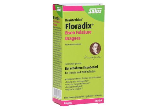 Floradix Eisen Folsäure Dragees – PZN 05566172 (PZN 05566172)