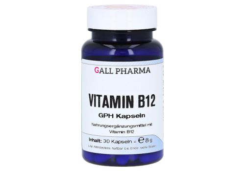 VITAMIN B12 GPH 3 µg Kapseln – PZN 03379537 (PZN 03379537)