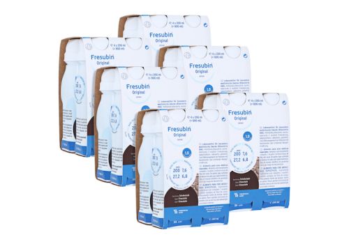 Fresubin Original Drink Schokolade Trinkflaschen – PZN 00215700 (PZN 00215700)