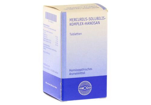 MERCURIUS SOLUBILIS KOMPLEX Hanosan Tabletten – PZN 09268810 (PZN 09268810)