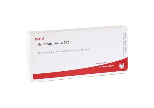 HYPOTHALAMUS GL D 12 Ampullen – PZN 03356418 (PZN 03356418)