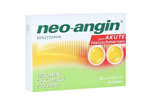 Neo-Angin Benzydamin akute Halsschmerzen Zitrone – PZN 11160178 (PZN 11160178)