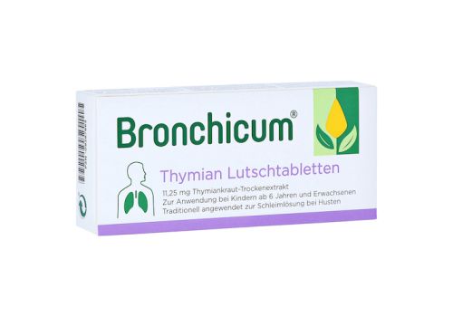 BRONCHICUM Thymian Lutschtabletten – PZN 09287865 (PZN 09287865)