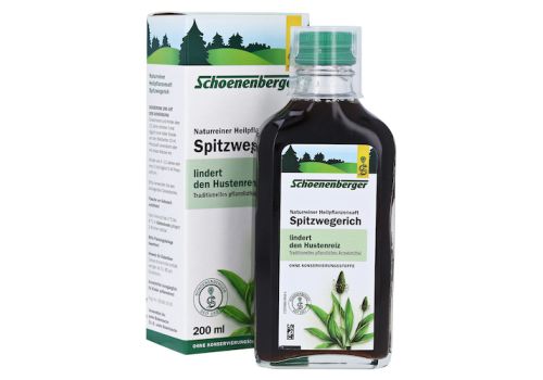 Spitzwegerich naturreiner Heilpflanzensaft Schoenenberger – PZN 00692334 (PZN 00692334)