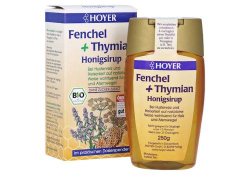 Hoyer Fenchel+thymian Honigsirup – PZN 05567579 (PZN 05567579)