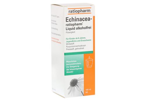 Echinacea-ratiopharm Liquid alkoholfrei – PZN 01581950 (PZN 01581950)