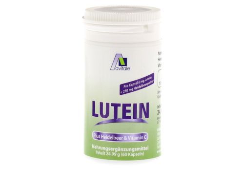 LUTEIN KAPSELN 6 mg+Heidelbeer – PZN 04347663 (PZN 04347663)