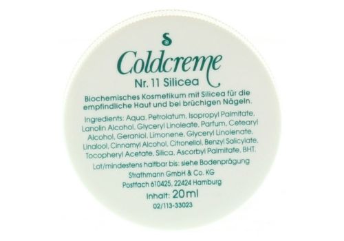 COLDCREME Nr.11 Silicea – PZN 00082305 (PZN 00082305)
