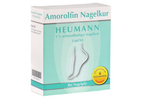 Amorolfin Nagelkur Heumann 5% wirkstoffhaltiger Nagellack – PZN 09296195 (PZN 09296195)