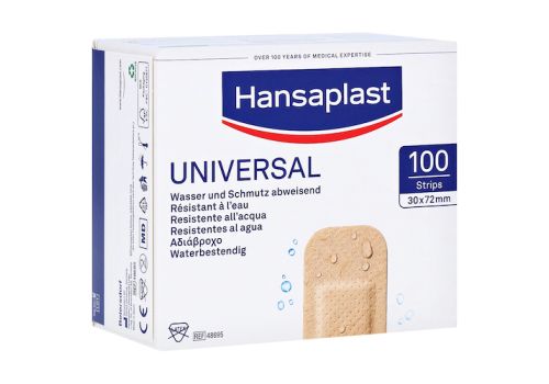 HANSAPLAST Universal Strips waterres.30x72 mm – PZN 01215263 (PZN 01215263)