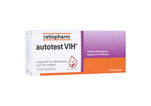 Autotest VIH Hiv-selbsttest ratiopharm – PZN 13965199 (PZN 13965199)