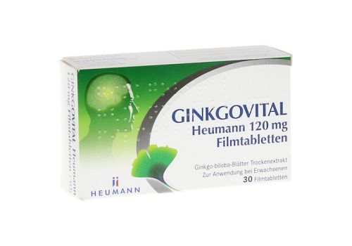 GINKGOVITAL Heumann 120mg – PZN 11526225 (PZN 11526225)