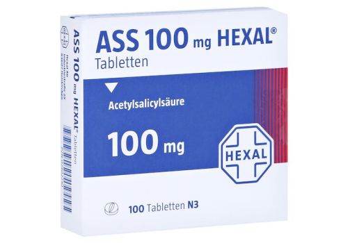 ASS 100mg HEXAL – PZN 07402210 (PZN 07402210)