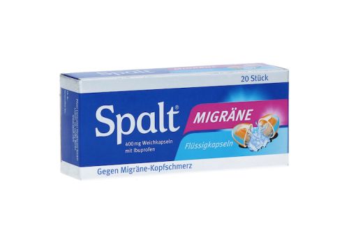 Spalt Migräne 400mg Weichkapseln – PZN 00808044 (PZN 00808044)