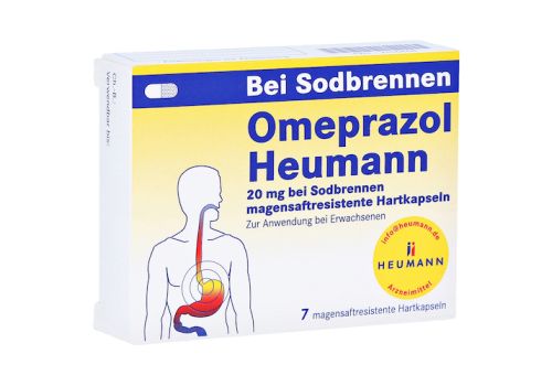 Omeprazol Heumann 20mg bei Sodbrennen – PZN 07516468 (PZN 07516468)