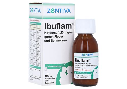 Ibuflam Kindersaft 20mg/ml gegen Fieber und Schmerzen – PZN 09731722 (PZN 09731722)