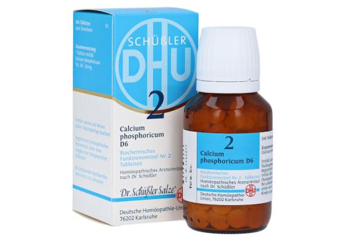 BIOCHEMIE DHU 2 Calcium phosphoricum D 6 Tabletten – PZN 02580444 (PZN 02580444)