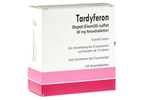 Tardyferon Depot-Eisen(II)-sulfat 80mg – PZN 10353449 (PZN 10353449)