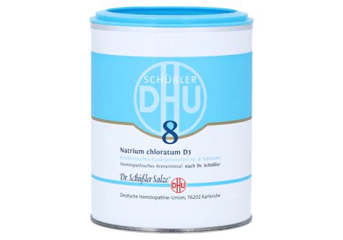 BIOCHEMIE DHU 8 Natrium chloratum D 3 Tabletten – PZN 00274430 (PZN 00274430)