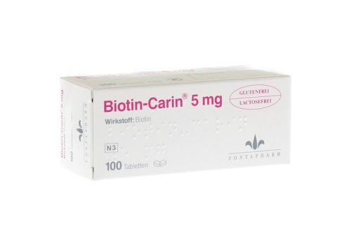 Biotin-Carin 5mg – PZN 00993805 (PZN 00993805)