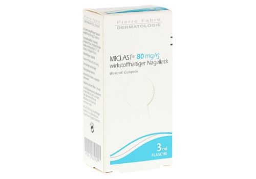 MICLAST 80 mg/g wirkstoffhaltiger Nagellack – PZN 09637199 (PZN 09637199)