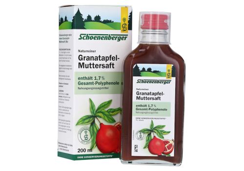 GRANATAPFEL MUTTERSAFT Schoenenberger – PZN 00699715 (PZN 00699715)