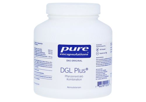 PURE ENCAPSULATIONS DGL Plus Kapseln – PZN 00064738 (PZN 00064738)