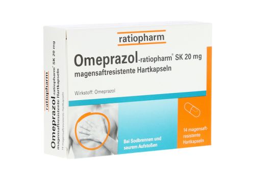 Omeprazol-ratiopharm SK 20mg – PZN 06113366 (PZN 06113366)
