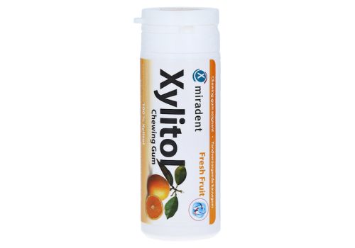 Miradent Zahnpflegekaugummi Xylitol Fresh Fruit – PZN 04323450 (PZN 04323450)
