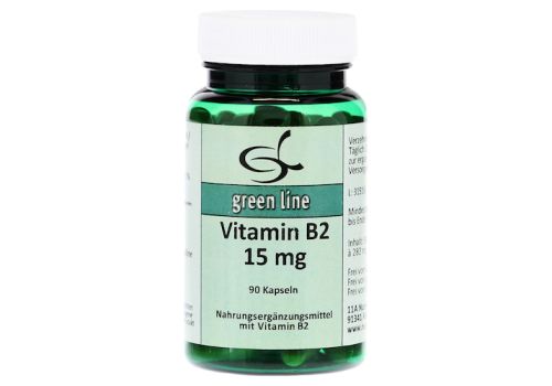 VITAMIN B2 15 mg Kapseln – PZN 11578624 (PZN 11578624)