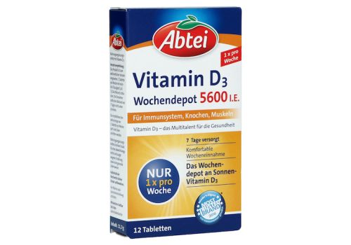 Abtei Vitamin D3 Wochendepot 5.600 I.E. – PZN 10303552 (PZN 10303552)